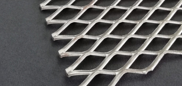 Grille en métal déployé
